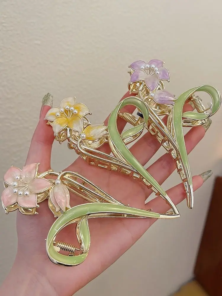 Face Flower Hairpin Women's 2023 New — feature 6