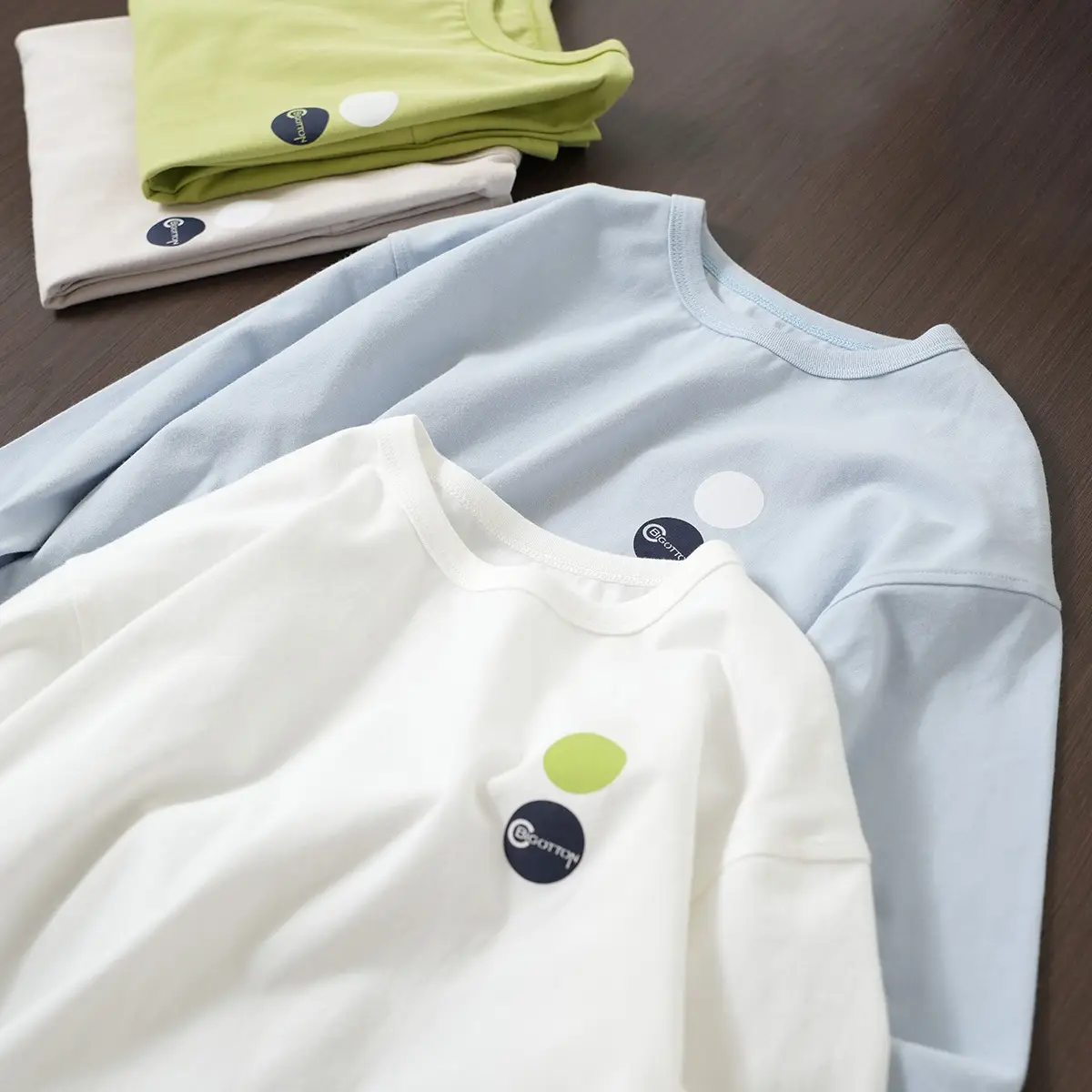 170 Middle Large Boys Girls Cotton Long Sleeve Shirt - Image 6