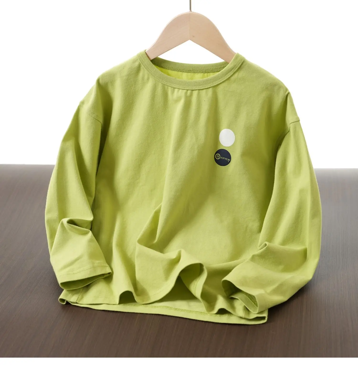 170 Middle Large Boys Girls Cotton Long Sleeve Shirt — feature 17