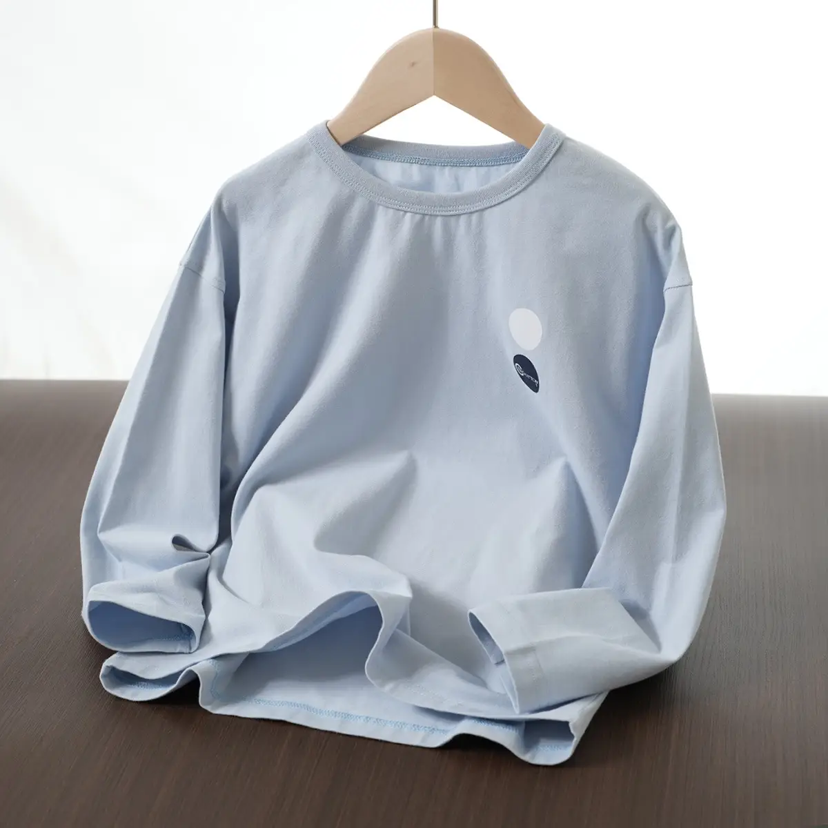 170 Middle Large Boys Girls Cotton Long Sleeve Shirt - Image 2