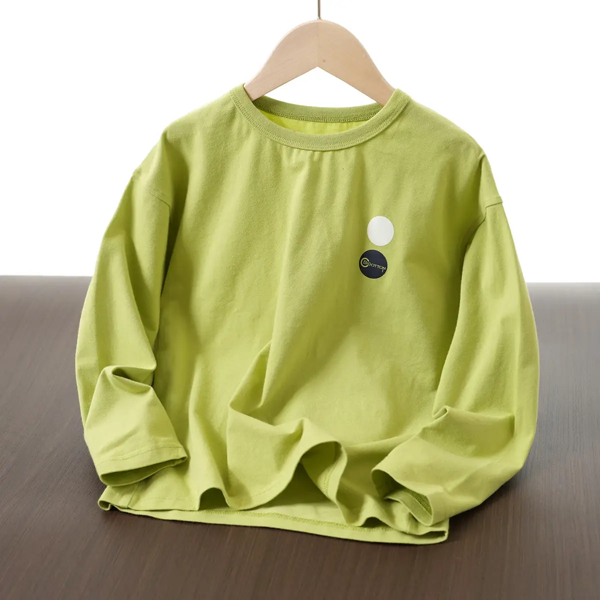 170 Middle Large Boys Girls Cotton Long Sleeve Shirt - Image 3