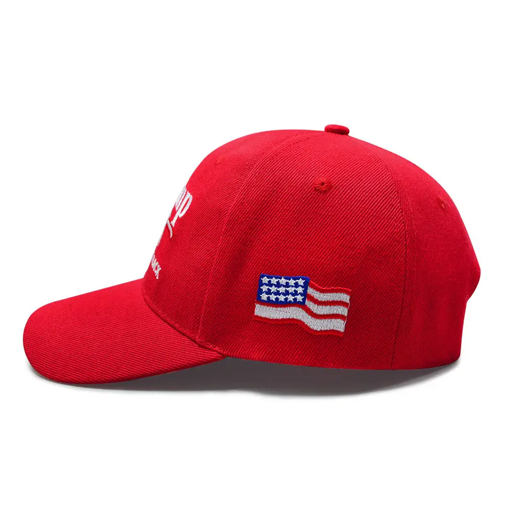 2024 Red Trump Embroidered Baseball Cap