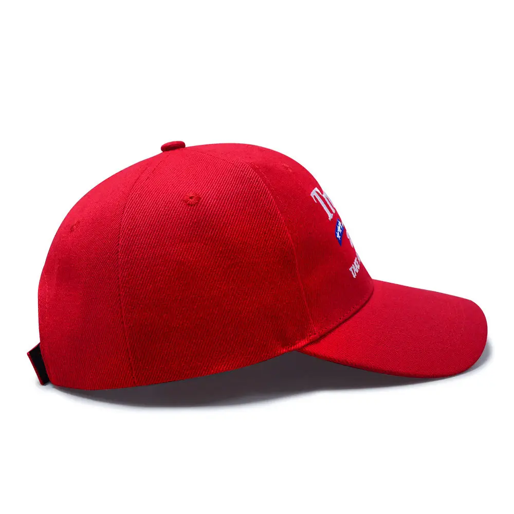 2024 Red Trump Embroidered Baseball Cap — feature 5