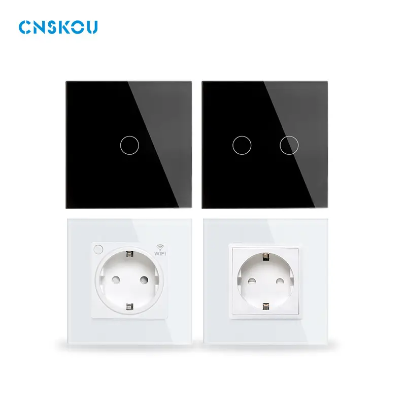 Tuya Wifi Smart Switch Touch Switch Smart Wall Switch Electrician In-Stock Smart Socket — feature 8