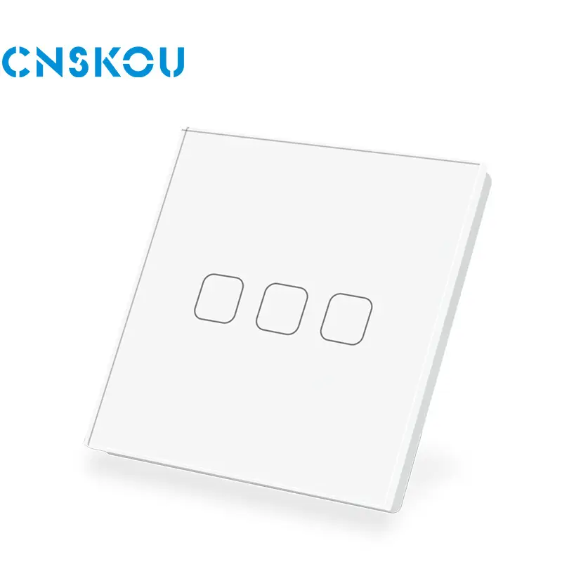 Tuya Wifi Smart Switch Touch Switch Smart Wall Switch Electrician In-Stock Smart Socket