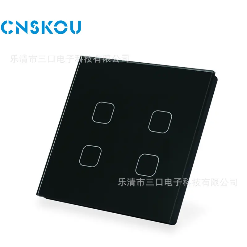 Tuya Wifi Smart Switch Touch Switch Smart Wall Switch Electrician In-Stock Smart Socket
