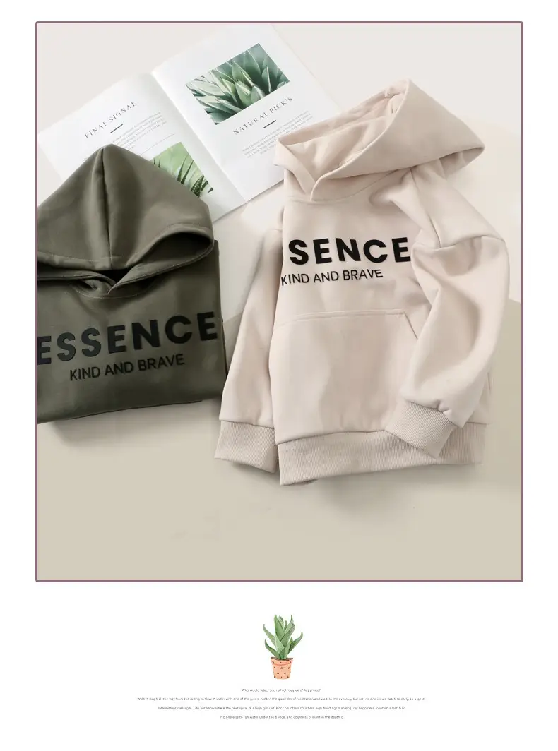 Teen Hoodie "Essence" Spring Autumn New Korean Style — feature 15