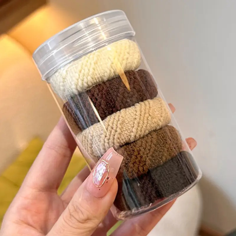 2024 Women's High Elastic Hair Ties Thick Wide Rubber Band - Image 11