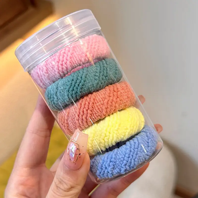 2024 Women's High Elastic Hair Ties Thick Wide Rubber Band - Image 12