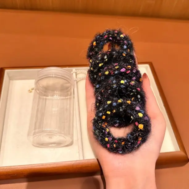2024 Women's High Elastic Hair Ties Thick Wide Rubber Band - Image 16