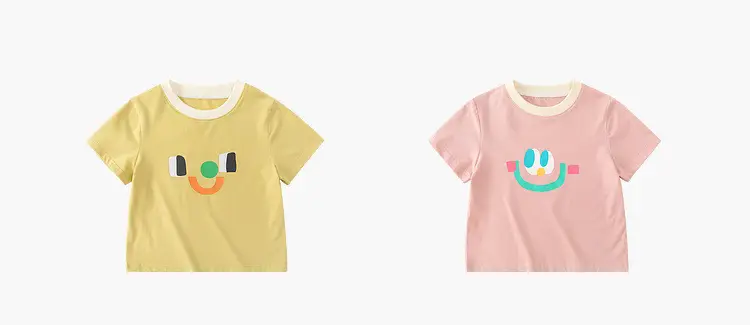 Dudu Baby T-Shirt Summer Cartoon Boys Cream Blue — feature 10