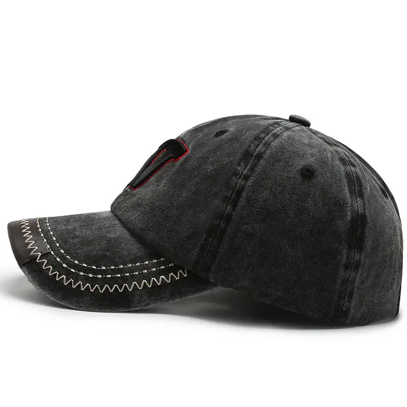 Vintage Washed Baseball Cap Women's Casual Sun Hat - Image 8