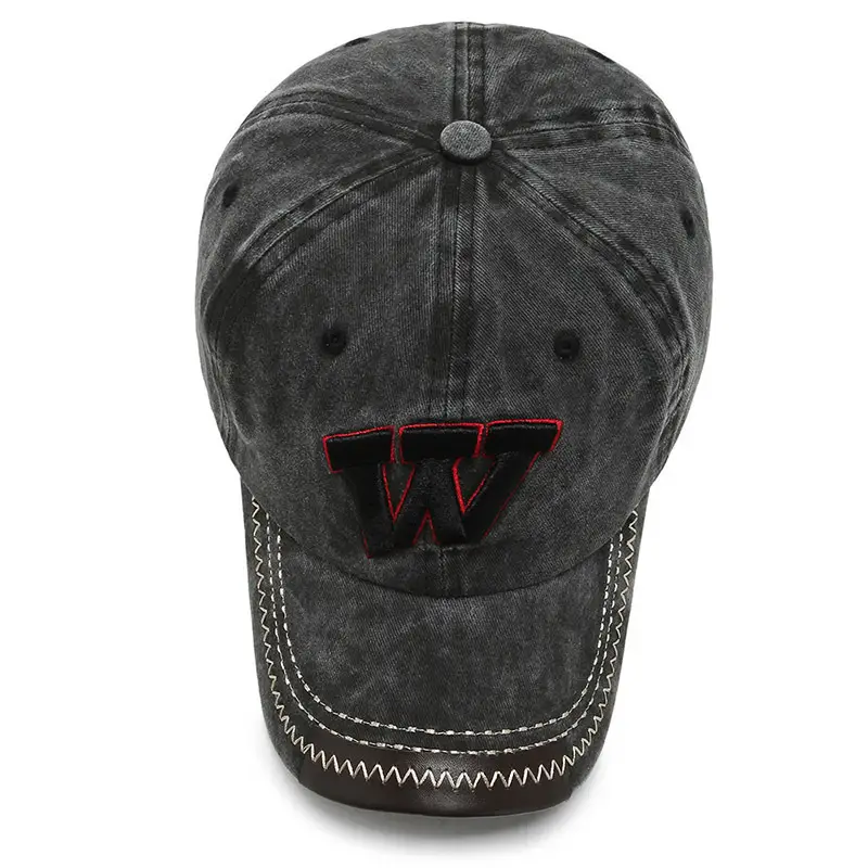 Vintage Washed Baseball Cap Women's Casual Sun Hat - Image 10