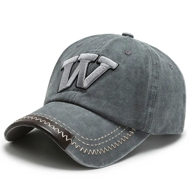 Vintage Washed Baseball Cap Women's Casual Sun Hat - Image 2