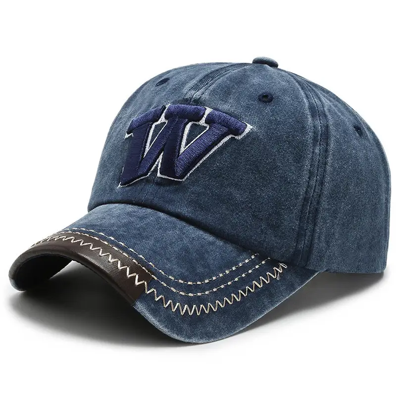 Vintage Washed Baseball Cap Women's Casual Sun Hat - Image 6