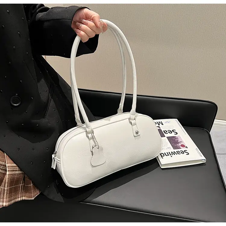 White Leather Shoulder Bag for Women 2024 — feature 21