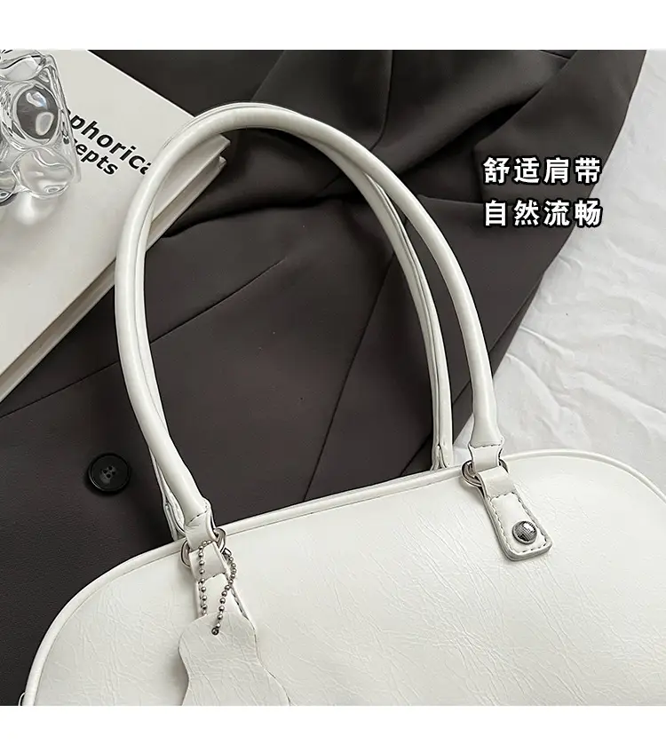 White Leather Shoulder Bag for Women 2024 — feature 3