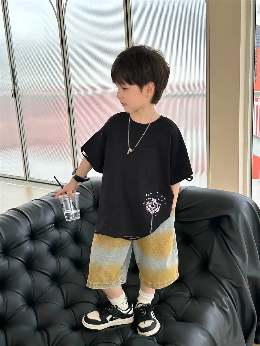 Boys White Short Sleeve T-Shirt Kids 2025 — feature 10