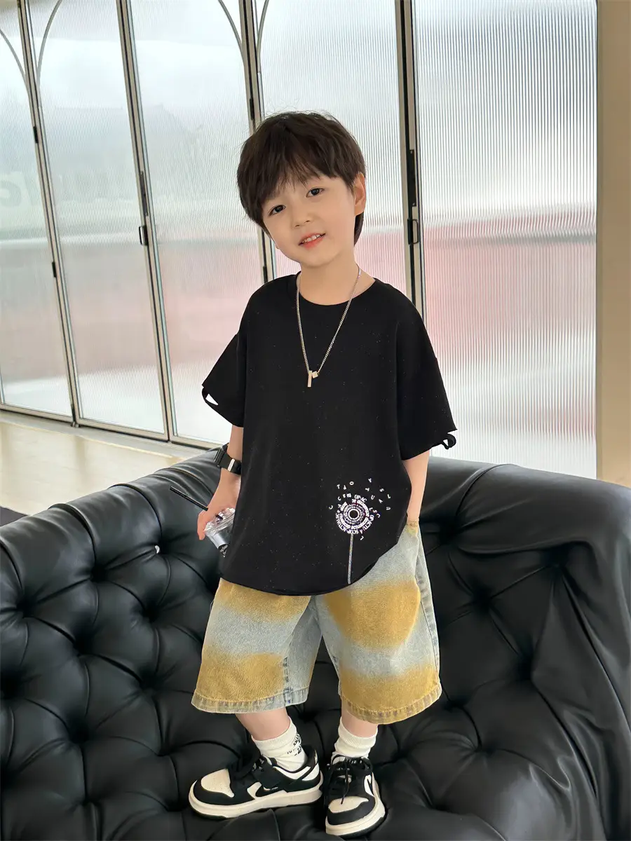 Boys White Short Sleeve T-Shirt Kids 2025 — feature 15