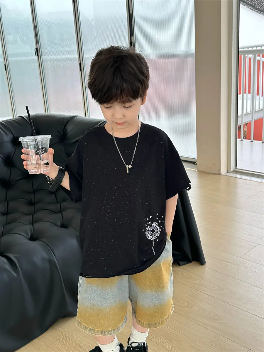 Boys White Short Sleeve T-Shirt Kids 2025 — feature 19