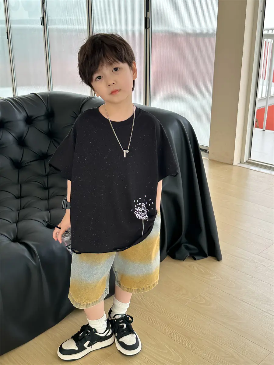 Boys White Short Sleeve T-Shirt Kids 2025 — feature 5