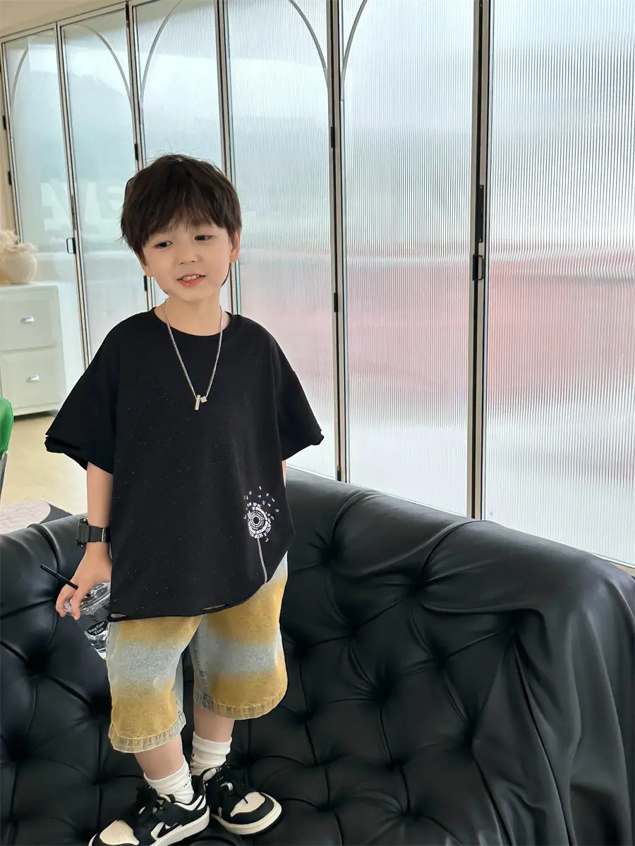 Boys White Short Sleeve T-Shirt Kids 2025 — feature 8