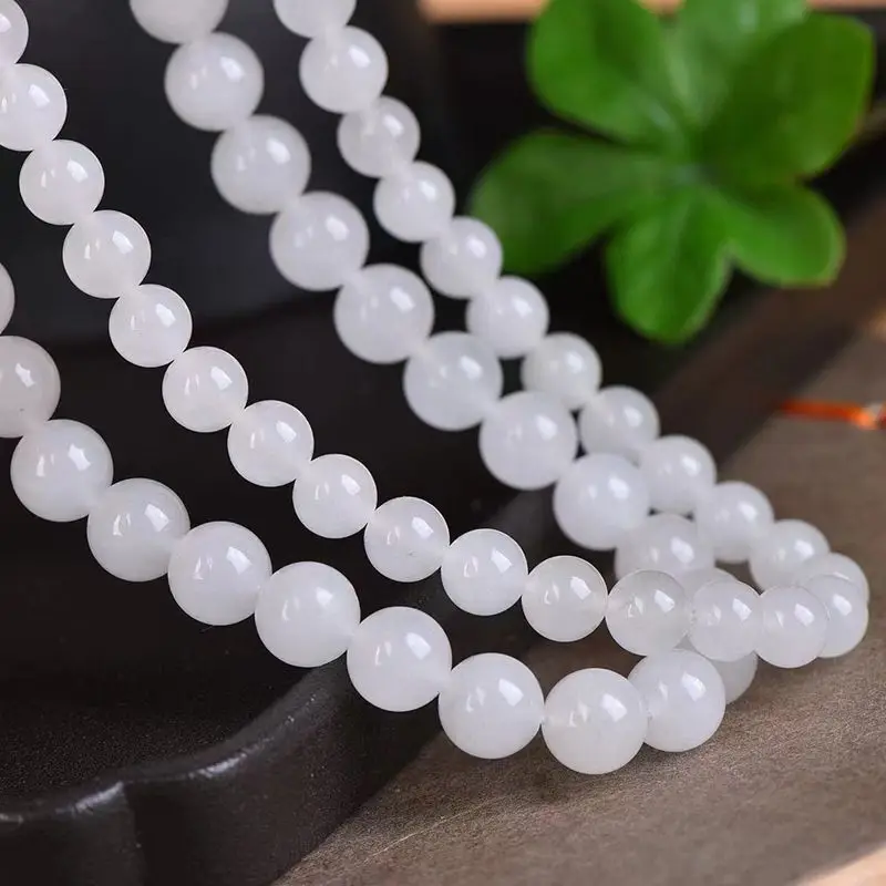 Wholesale Gold Silk Jade Women's Round Beads Necklace - Image 4