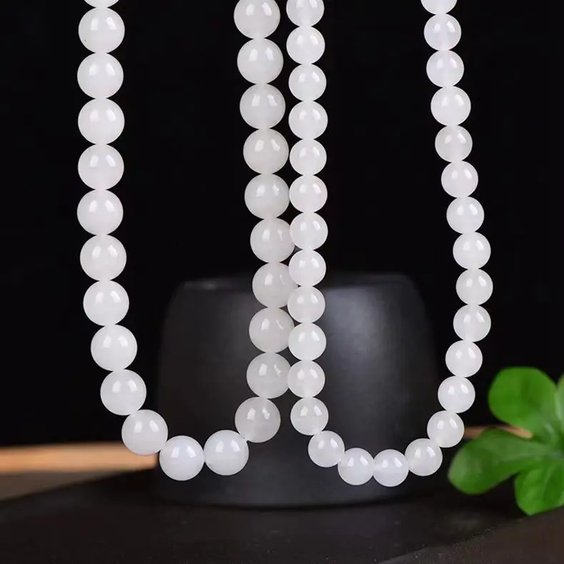 Wholesale Gold Silk Jade Women's Round Beads Necklace — feature 3