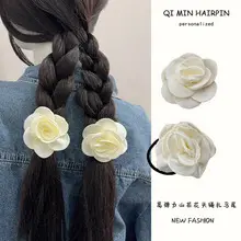 White Lace Hair Tie Scarf for Women — feature 31