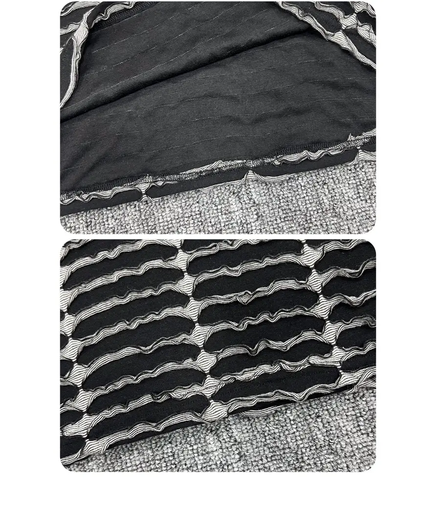 Boys Ripped Stripes T-Shirt 2025 Summer — feature 11