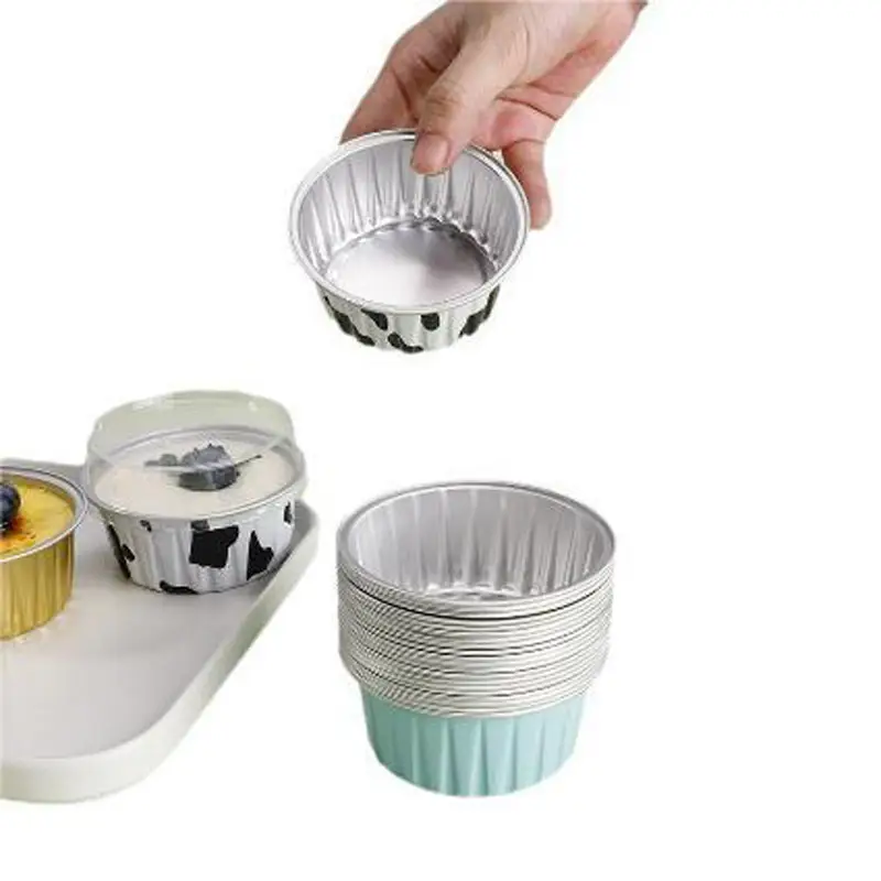 Disposable Air Fryer Tin Bowl 125ml Pink