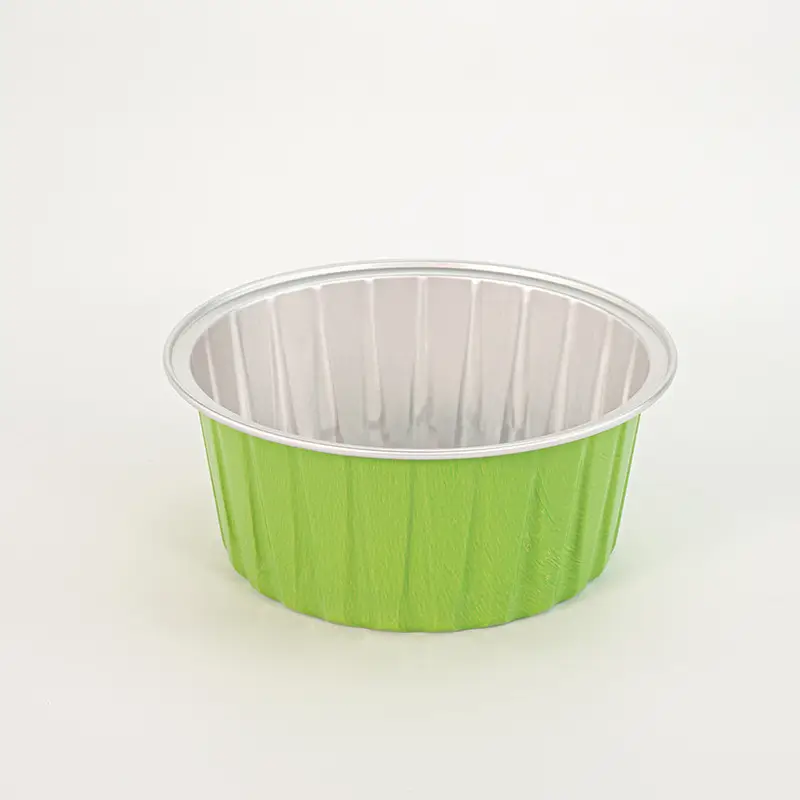 Disposable Air Fryer Tin Bowl 125ml Pink
