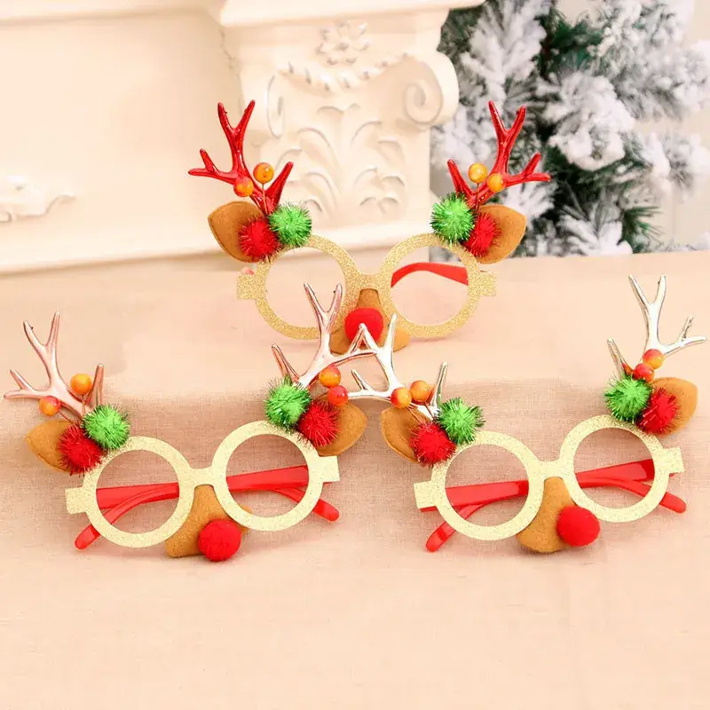 Christmas Antler Glasses Decor for Kids - Image 3