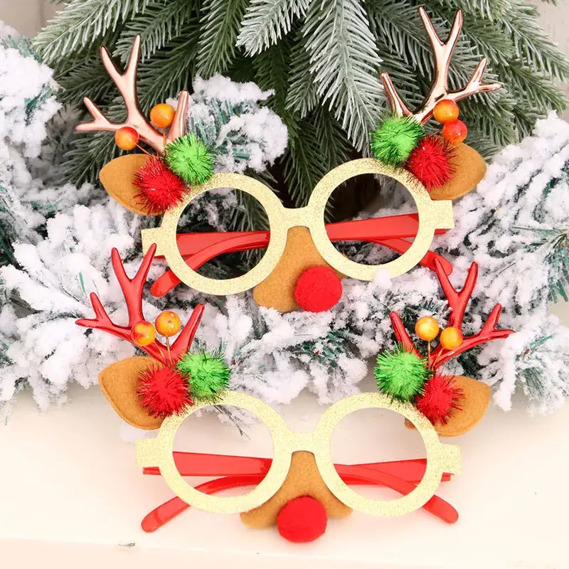 Christmas Antler Glasses Decor for Kids - Image 5