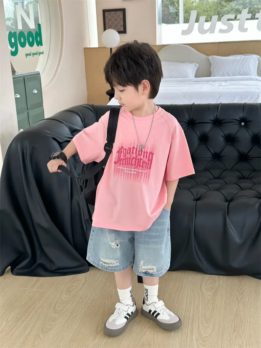 Kids Printed T-Shirt Boys Summer Wear Small Medium — feature 16
