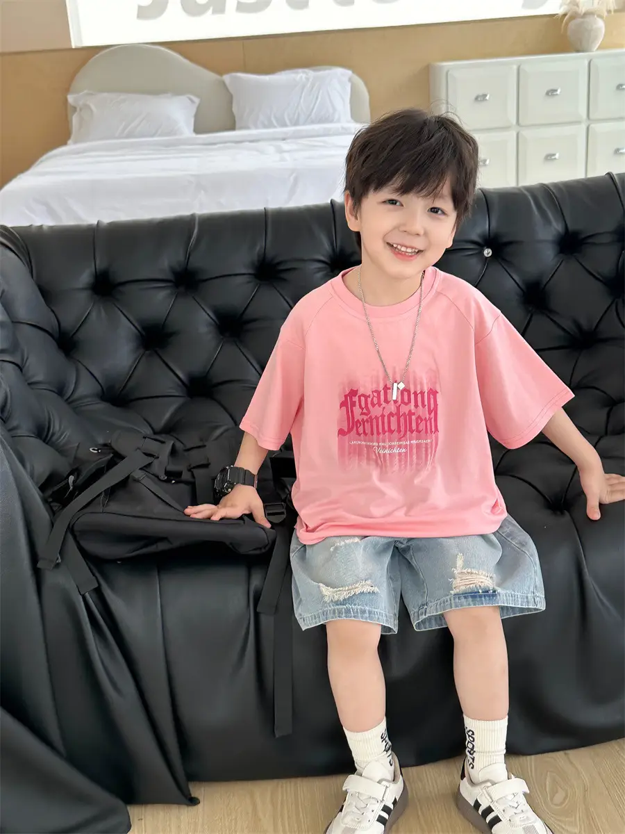 Kids Printed T-Shirt Boys Summer Wear Small Medium — feature 17