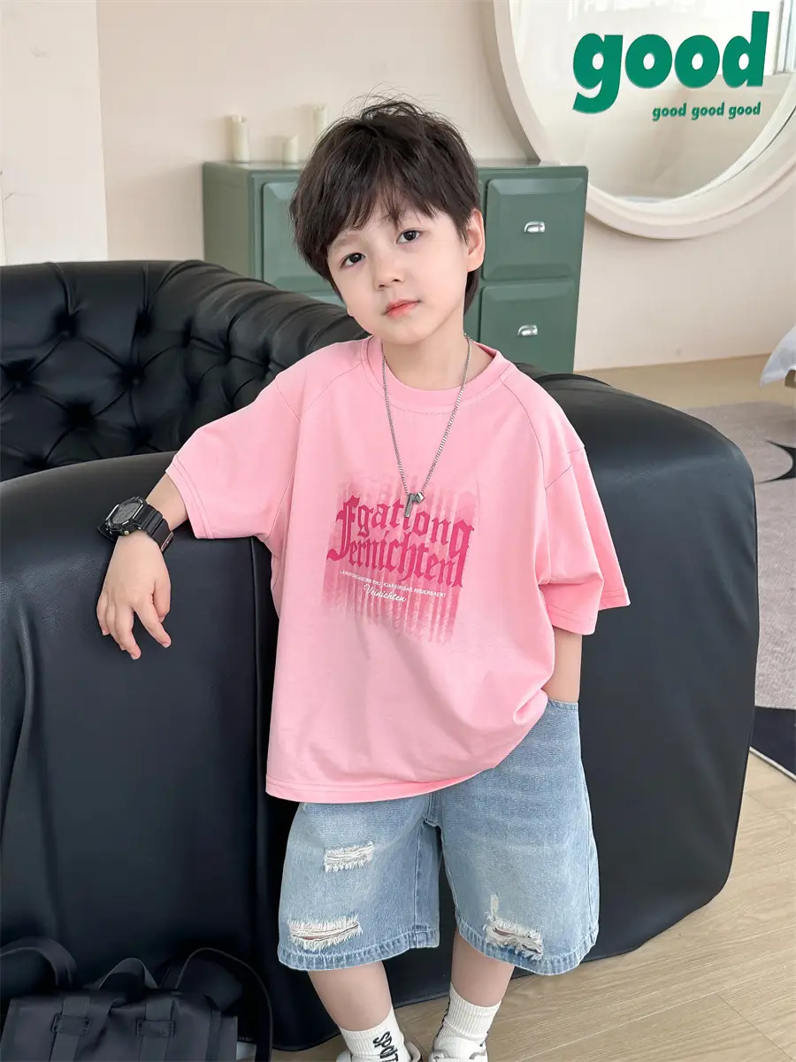 Kids Printed T-Shirt Boys Summer Wear Small Medium — feature 4