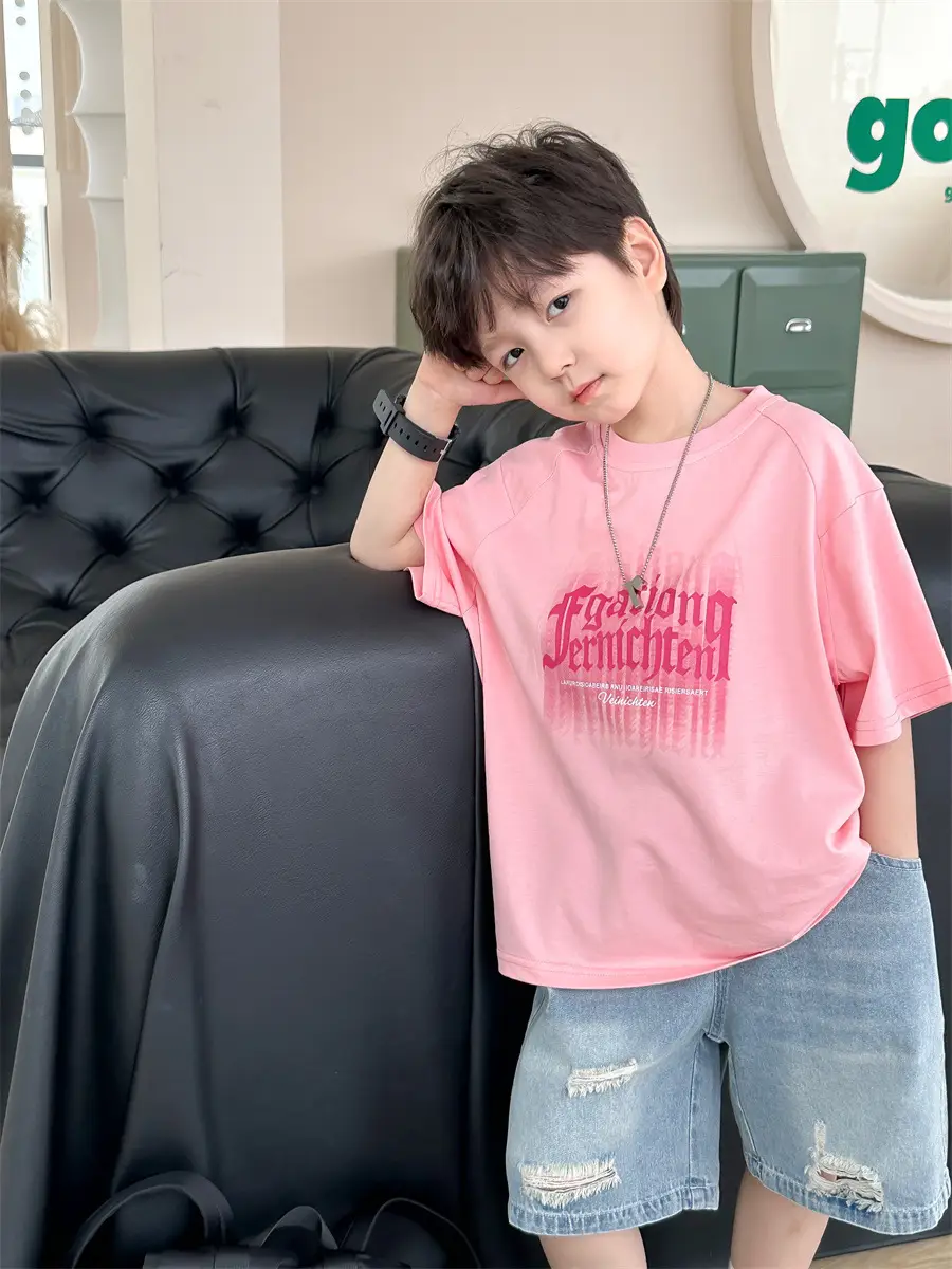 Kids Printed T-Shirt Boys Summer Wear Small Medium — feature 9