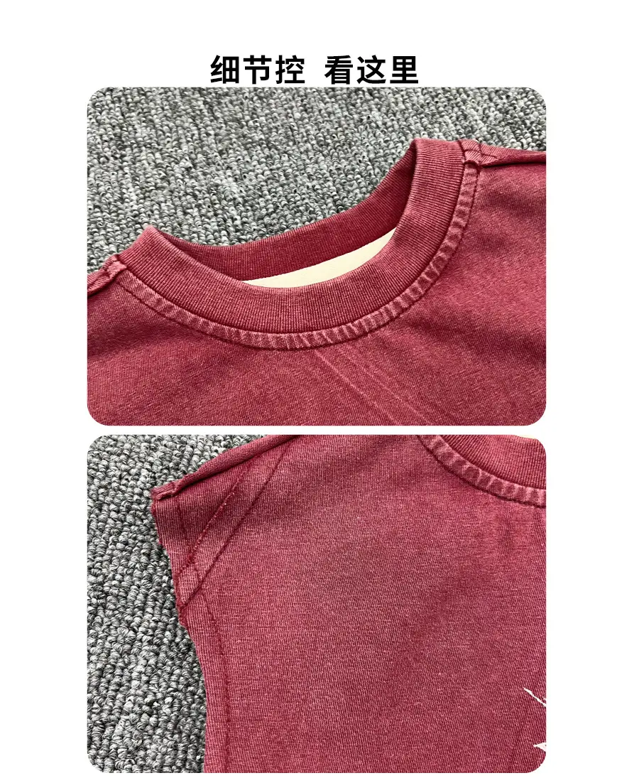 Kids Summer T-Shirt Olive Green Sleeveless 2025 — feature 12
