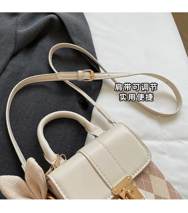 Pink Rhombic Shoulder Bag Women 2024 New — feature 7