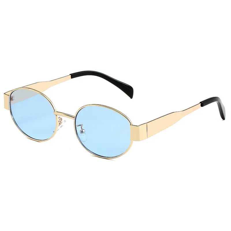2024 Round Metal Sunglasses for Men Women - Image 9