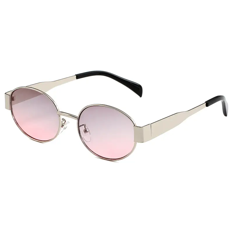 2024 Round Metal Sunglasses for Men Women - Image 10