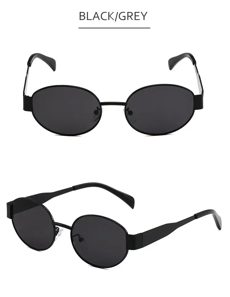 2024 Round Metal Sunglasses for Men Women — feature 17