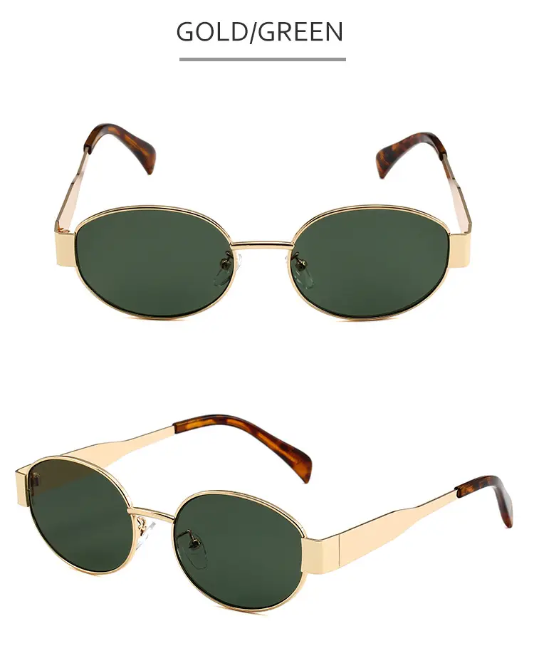 2024 Round Metal Sunglasses for Men Women — feature 18