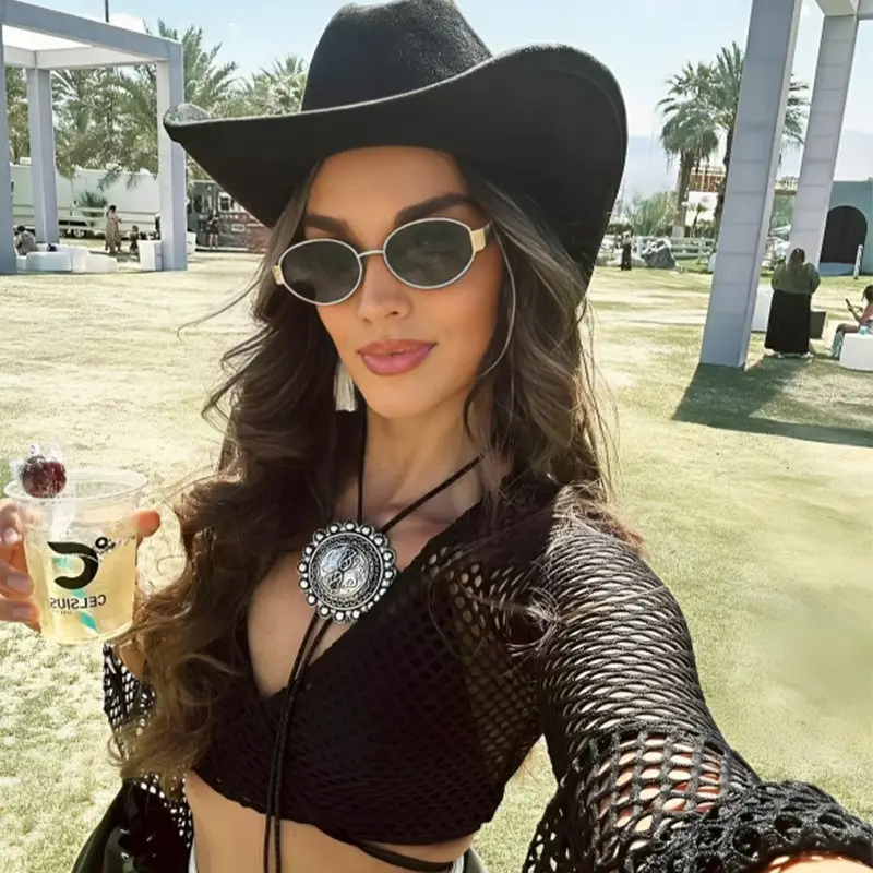 2024 Round Metal Sunglasses for Men Women — feature 2