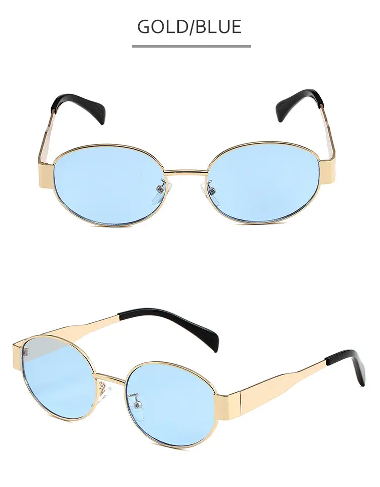 2024 Round Metal Sunglasses for Men Women — feature 20