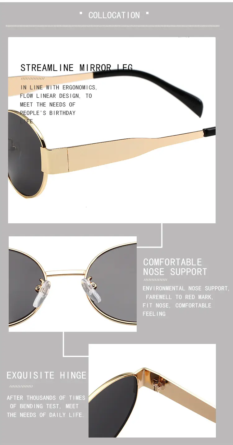 2024 Round Metal Sunglasses for Men Women — feature 24