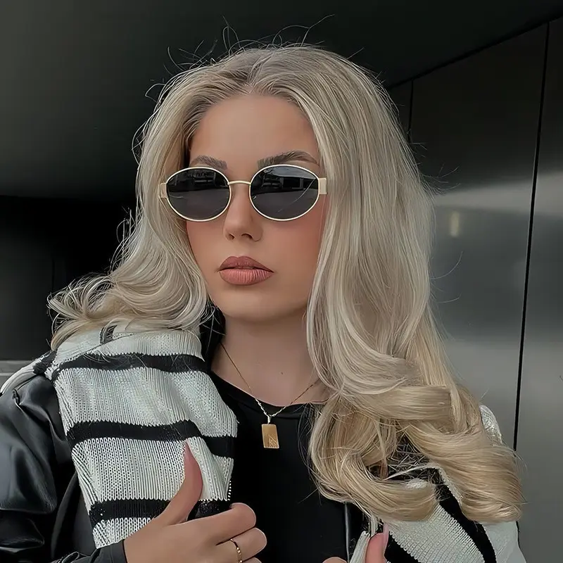 2024 Round Metal Sunglasses for Men Women — feature 3
