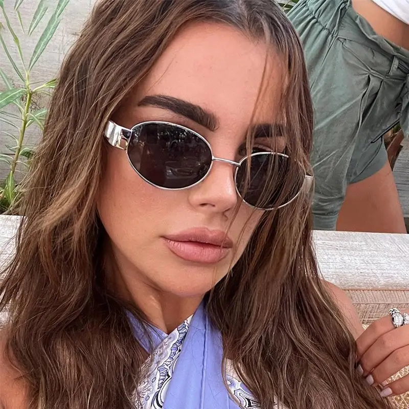 2024 Round Metal Sunglasses for Men Women — feature 4