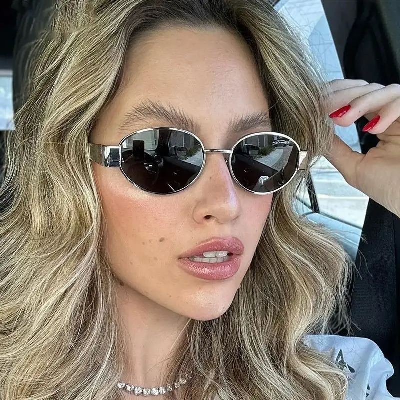 2024 Round Metal Sunglasses for Men Women — feature 5